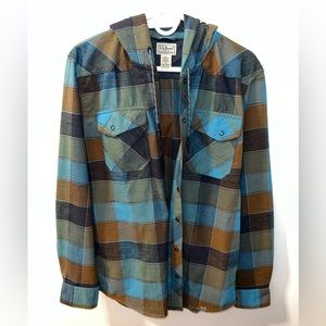Men’s size medium LL Bean flannel jacket